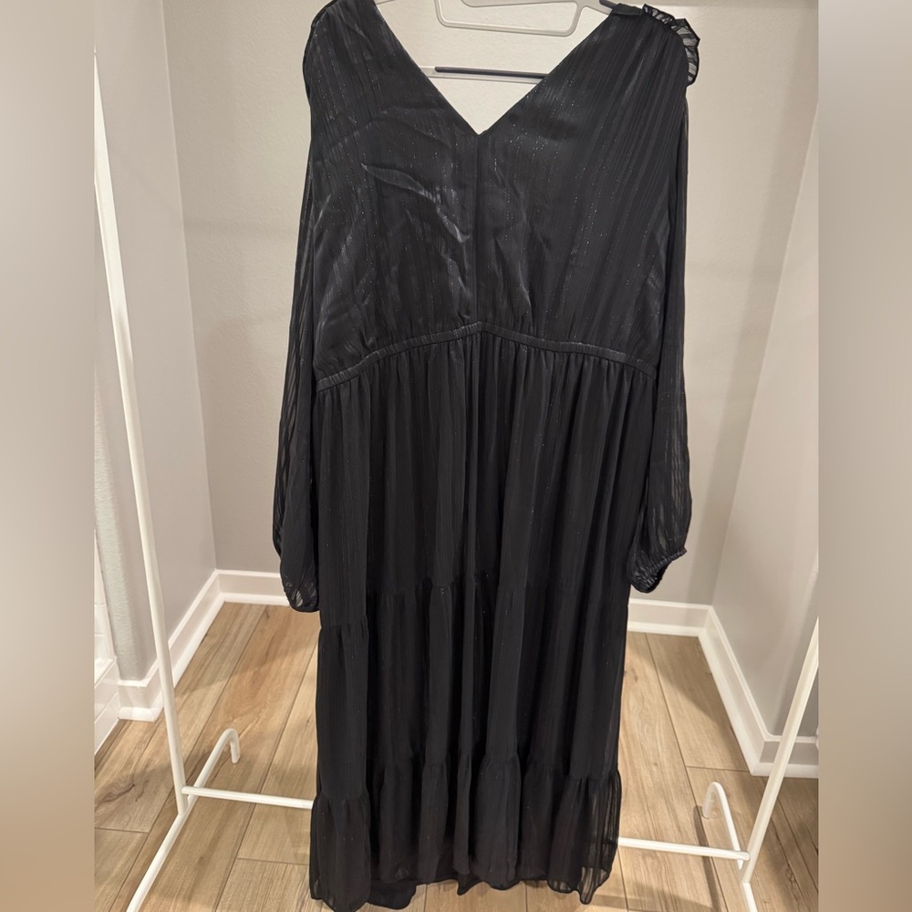 Black Dress with Sparkle